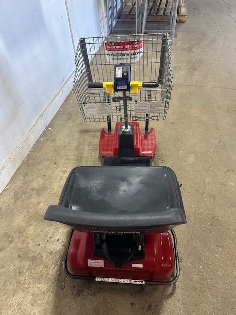"MART CART 280 - 9563" HANDICAP/SHOPPING CART RECHARABLE 800LB MAX W/ *NEW BATTERY - Second Life - Equipment - collection_name