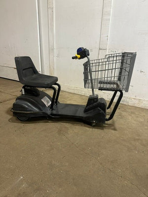 "MART CART MODEL 63" HANDICAP/SHOPPING CART RECHARABLE 550LB MAX W/ *NEW BATTERY