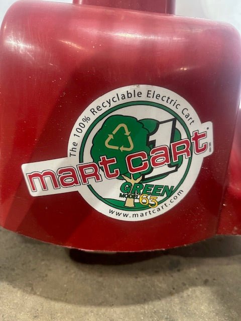 "MART CART MODEL 63"ELECTRIC HANDICAP/SHOPPING CART VOLTS DC:12.6 / AC:120/240 - Second Life - Equipment - collection_name
