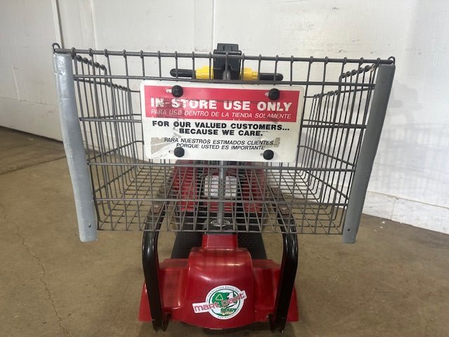 "MART CART MODEL 63"ELECTRIC HANDICAP/SHOPPING CART VOLTS DC:12.6 / AC:120/240 - Second Life - Equipment - collection_name