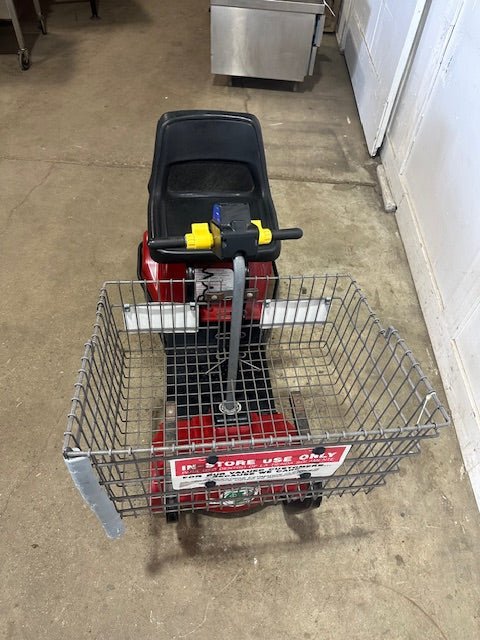 "MART CART MODEL 63"HANDICAP/SHOPPING CART RECHARABLE 550LB MAX w/**NEW BATTERY - Second Life - Equipment - collection_name