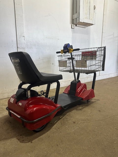 "MART CART MODEL 63"HANDICAP/SHOPPING CART RECHARABLE 550LB MAX w/**NEW BATTERY - Second Life - Equipment - collection_name