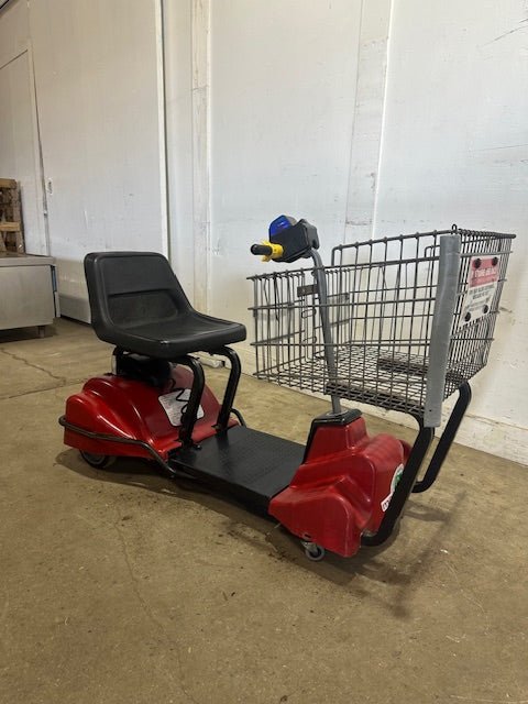 "MART CART MODEL 63"HANDICAP/SHOPPING CART RECHARABLE 550LB MAX w/**NEW BATTERY - Second Life - Equipment - collection_name