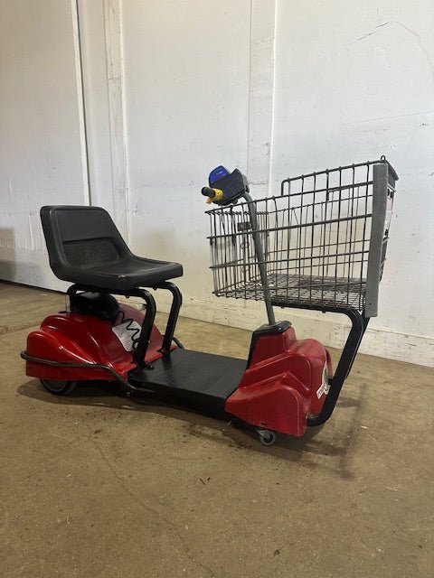 "MART CART MODEL 63"HANDICAP/SHOPPING CART RECHARABLE 550LB MAX w/**NEW BATTERY - Second Life - Equipment - collection_name