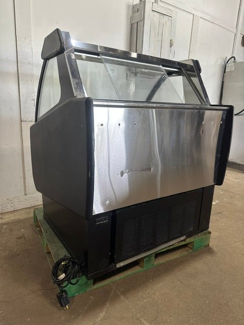 MASTER-BILT GEL-6 46"curved glass commercial gelato ice cream merchandiser 1PH - Second Life-Equipment-collection_name