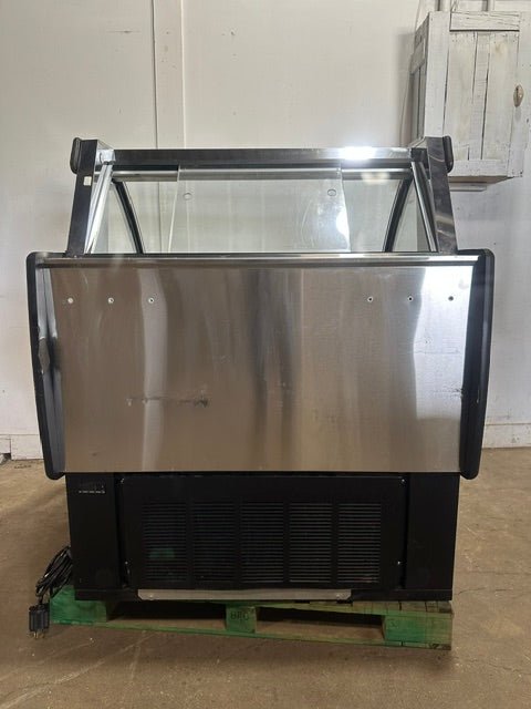 MASTER-BILT GEL-6 46"curved glass commercial gelato ice cream merchandiser 1PH - Second Life-Equipment-collection_name