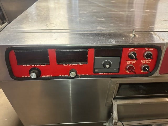 "MASTERMATIC HD COMMERCIAL SINGLE DECK CONVEYOR TYPE PIZZA OVEN - Bargains R Ours - #collection_name#
