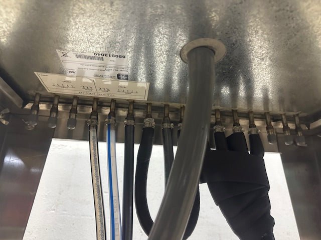 "McCANN 96 - 1100 - 8" 1522 FREESTANDING POST - MIX COLD PLATE/ICE BIN W/STAND, 60LBS - Second Life - Equipment - collection_name