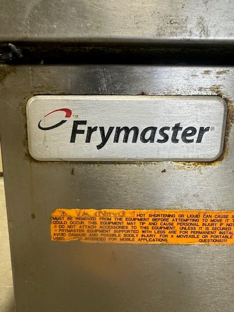 ***MECHANIC SPECIAL*** FRYMASTER HEAVY DUTY COMMERCIAL NATURAL GAS FRYER WITH DIGITAL READ OUT - UNCLEANED - Bargains R Ours - #collection_name#