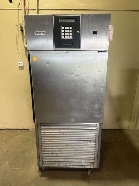 ***MECHANIC SPECIAL*** HOBART ELECTRIC STAINLESS STEEL SELF CONTAINED REFRIGERATED REACH IN BLAST CHILLER - Bargains R Ours - #collection_name#