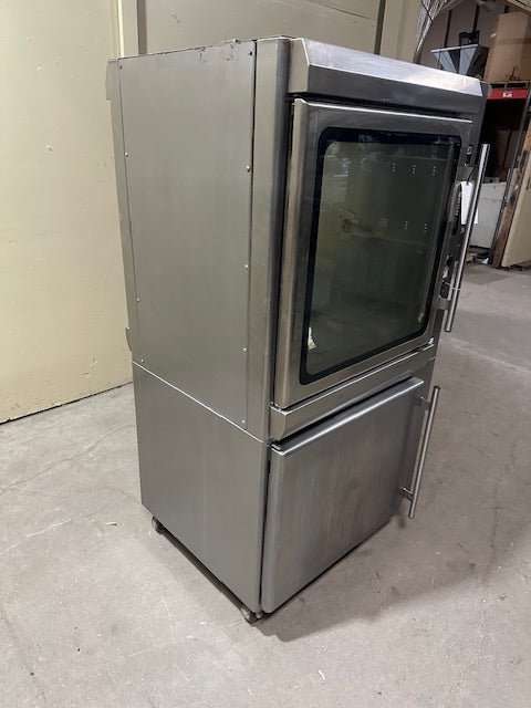 ***MECHANIC SPECIAL*** HOBART SELF CLEANING ROTISSERIE OVEN WITH UNDER CABINET STORAGE ON CASTERS - Bargains R Ours - #collection_name#