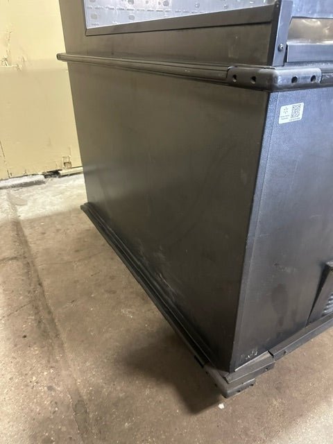 ***MECHANIC SPECIAL*** KILLION HEAVY DUTY COMMERCIAL ISLAND OPEN PRODUCE GROCERY DISPLAY CASE 3 DISPLAY RISER WIRE RACKS - Bargains R Ours - #collection_name#