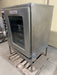 ***MECHANIC SPECIAL *** MARKET FORGE STAINLESS STEEL ELECTRIC GLASS DOOR STEAM/HOT AIR COMBINATION CONVECTION OVEN ON STAND 29 BRACKETS WITH 5 WIRED SHELF - Bargains R Ours - #collection_name#