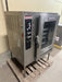 ***MECHANIC SPECIAL *** MARKET FORGE STAINLESS STEEL ELECTRIC GLASS DOOR STEAM/HOT AIR COMBINATION CONVECTION OVEN ON STAND 29 BRACKETS WITH 5 WIRED SHELF - Bargains R Ours - #collection_name#