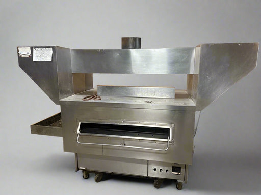 ***MECHANIC SPECIAL*** MIDDLEBY MARSHALL NATURAL GAS PIZZA OVEN WITH CONVEYOR ON CASTERS - Bargains R Ours - #collection_name#