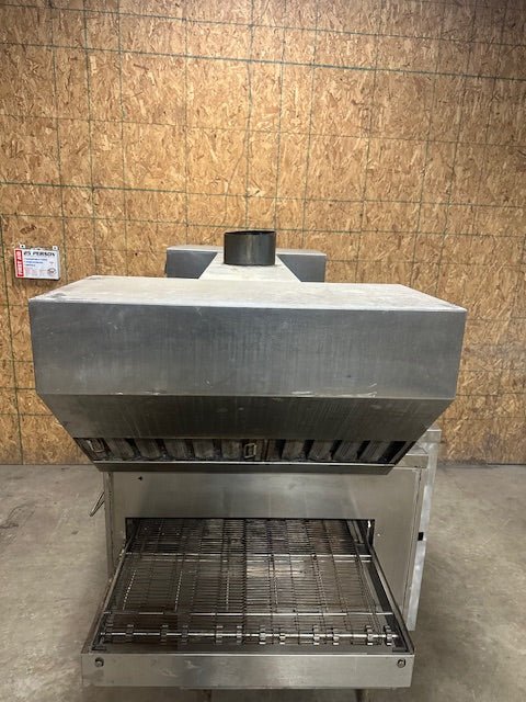 ***MECHANIC SPECIAL*** MIDDLEBY MARSHALL NATURAL GAS PIZZA OVEN WITH CONVEYOR ON CASTERS - Bargains R Ours - #collection_name#