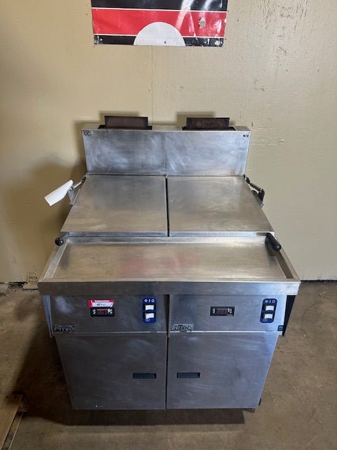 ***MECHANIC SPECIAL*** PITCO DUAL 2 BURNER 18.8 GALLON GAS AND ELECTRIC 55000BTU RETHERMALIZER - Bargains R Ours - #collection_name#