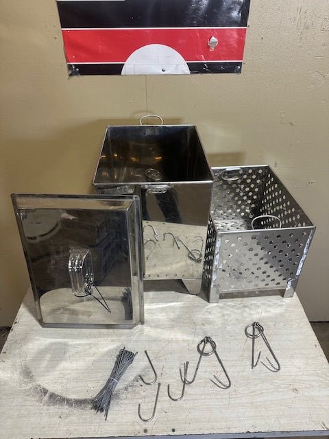 ****MECHANIC SPECIAL**** TWO HANDLE FRYER ELECTRIC WITH MEAT HOOKS - Bargains R Ours - #collection_name#