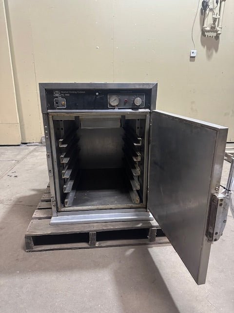 ***MECHANIC SPECIAL***HENNY PENNY HEAVY DUTY COMMERCIAL STAINLESS STEEL HEATED FOOD WARMER HOLDING CABINET WITH 5 BRACKETS/RACKS - Bargains R Ours - #collection_name#