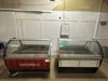 ***MECHANIC SPECIAL***ISA SELF CONTAINED REFRIGERATED FRONT CURVED GLASS GELATO ICE FREEZER DISPLAY CASE - Second Life - Equipment - #collection_name#