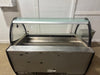 ***MECHANIC SPECIAL***ISA SELF CONTAINED REFRIGERATED FRONT CURVED GLASS GELATO ICE FREEZER DISPLAY CASE - Second Life - Equipment - #collection_name#