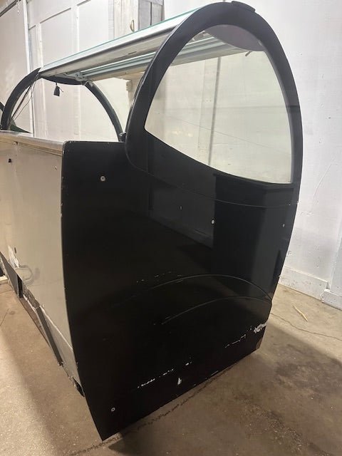 ***MECHANIC SPECIAL***ISA SELF CONTAINED REFRIGERATED FRONT CURVED GLASS GELATO ICE FREEZER DISPLAY CASE - Second Life - Equipment - #collection_name#
