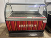 ***MECHANIC SPECIAL***ISA SELF CONTAINED REFRIGERATED FRONT CURVED GLASS GELATO ICE FREEZER DISPLAY CASE - Second Life - Equipment - #collection_name#