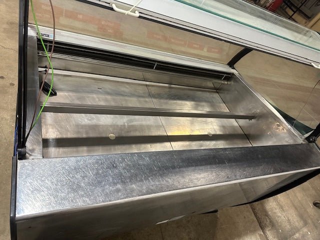 ***MECHANIC SPECIAL***ISA SELF CONTAINED REFRIGERATED FRONT CURVED GLASS GELATO ICE FREEZER DISPLAY CASE - Second Life - Equipment - #collection_name#