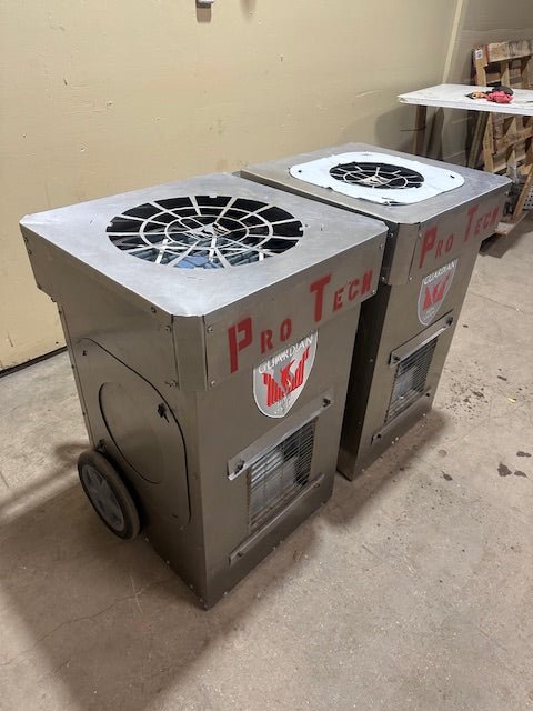 ***MECHANIC SPECIAL***LOT OF 2*** THERMA - STOR HEPA AIR FILTERING SYSTEM ON CASTERS - Bargains R Ours - #collection_name#