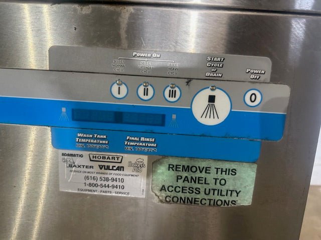 *MECHANICS SPECIAL* MEIKO MODEL DU.80.2 ELECTRIC 3PH HIGH - TEMP STAINLESS STEEL COMMERCIAL DISHWASHER - Second Life - Equipment - collection_name