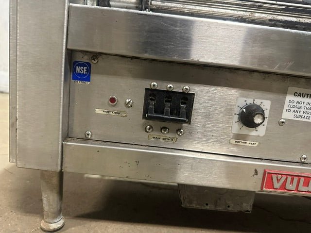 *MECHANICS SPECIAL* VULCAN CB1824E COUNTERTOP 208V 1PH ELECTRIC CHARBROILER - Second Life - Equipment - collection_name