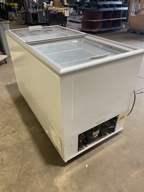 ***MECHANICS SPECIALS***"ELCOLD" NOVA 45 SELF SERVE ICE CREAM FREEZER 53"W - Bargains R Ours - #collection_name#