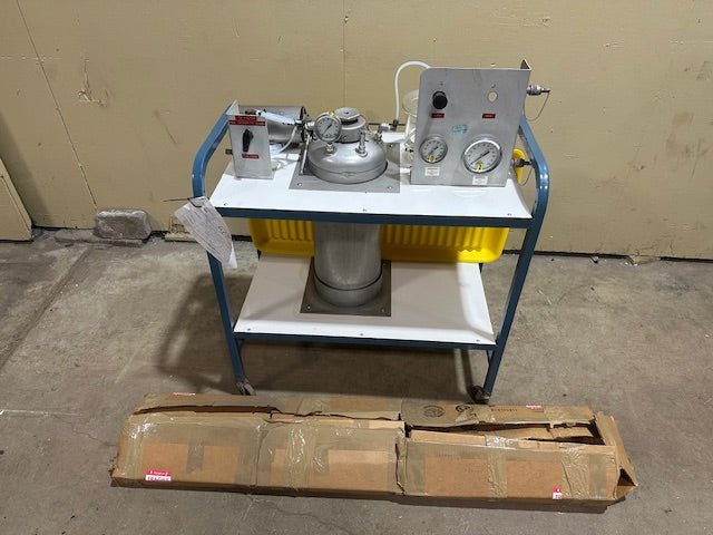 ***MECHANICS SPECIALS****Millipore Pressure Vessel Tank w/Gauge WITH LABCONCO CART & LOT OF ACCESSORIES - Bargains R Ours - #collection_name#