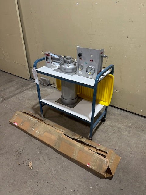 ***MECHANICS SPECIALS****Millipore Pressure Vessel Tank w/Gauge WITH LABCONCO CART & LOT OF ACCESSORIES - Bargains R Ours - #collection_name#