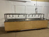 ***MECHANICS SPECIALS***REFRIGERATED SINGLE SIDE BUFFET BAR WITH DUAL PLATE DISPENSER & OVERHEAD LIGHTS - Bargains R Ours - #collection_name#