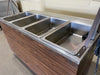 **MECHANICS SPECIALS**"VOLLRATH" 4 PAN BUFFET, 4 LIGHTS WITH DOUBLE SIDED SNEEZE GUARD - Bargains R Ours - #collection_name#