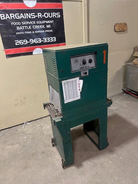 ****MECHANICS SPECIALS****"WELDOTRON" ELECTRIC HEATED CONVEYOR TUNNEL SEALER MACHINE STATION - Bargains R Ours - #collection_name#