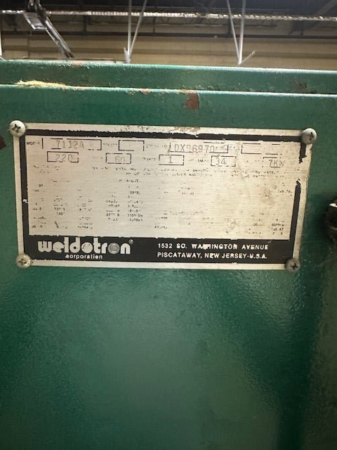 ****MECHANICS SPECIALS****"WELDOTRON" ELECTRIC HEATED CONVEYOR TUNNEL SEALER MACHINE STATION - Bargains R Ours - #collection_name#