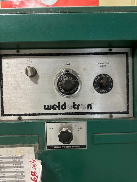 ****MECHANICS SPECIALS****"WELDOTRON" ELECTRIC HEATED CONVEYOR TUNNEL SEALER MACHINE STATION - Bargains R Ours - #collection_name#