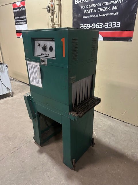 ****MECHANICS SPECIALS****"WELDOTRON" ELECTRIC HEATED CONVEYOR TUNNEL SEALER MACHINE STATION - Bargains R Ours - #collection_name#