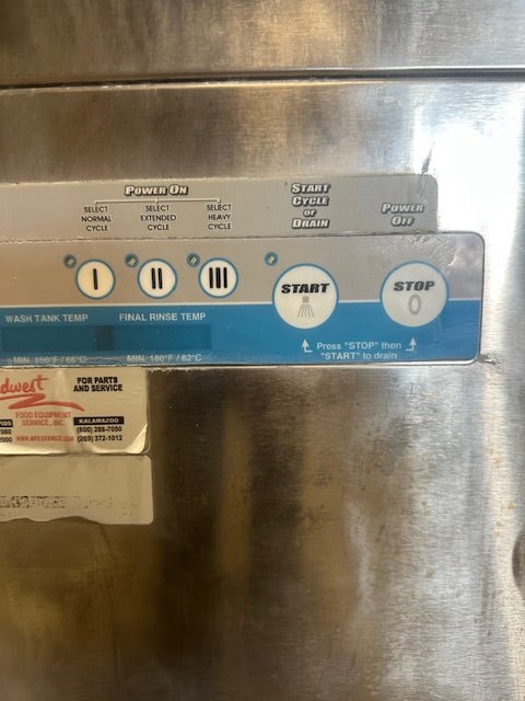 "MEIKO DV 80.2T" HIGH TEMP ELECTRIC 3PH DOOR TYPE DISHWASHER,208 - 230V - Second Life - Equipment - collection_name