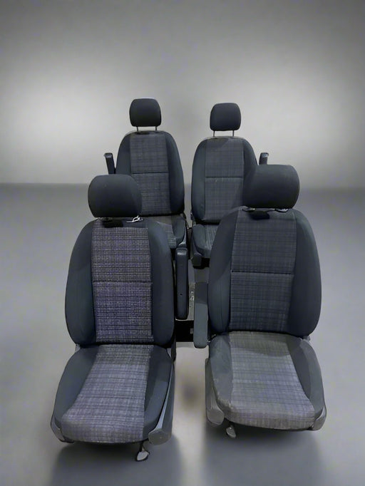 MERCEDES BENZ 2016 2017 2018 METRIS VAN BLACK GRAY CLOTH BUCKET SEATS - Bargains R Ours - #collection_name#