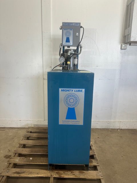MIGHTY LUBE MODEL 7165F SYSTEMATIC LUBRICATION MACHINE WITH LUBECON CONTROLLER - Second Life - Equipment - collection_name
