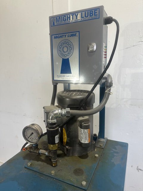 MIGHTY LUBE MODEL 7165F SYSTEMATIC LUBRICATION MACHINE WITH LUBECON CONTROLLER - Second Life - Equipment - collection_name