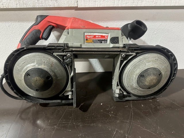 "MILWAUKEE 6230 - 20"120V DEEP CUT BAND SAW - ADJUSTABLE SPEED(SHORT CORD) - Second Life - Equipment - collection_name