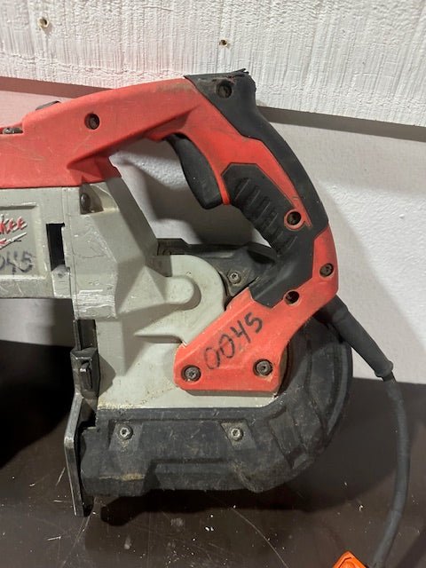 "MILWAUKEE 6230 - 20"120V DEEP CUT BAND SAW - ADJUSTABLE SPEED(SHORT CORD) - Second Life - Equipment - collection_name