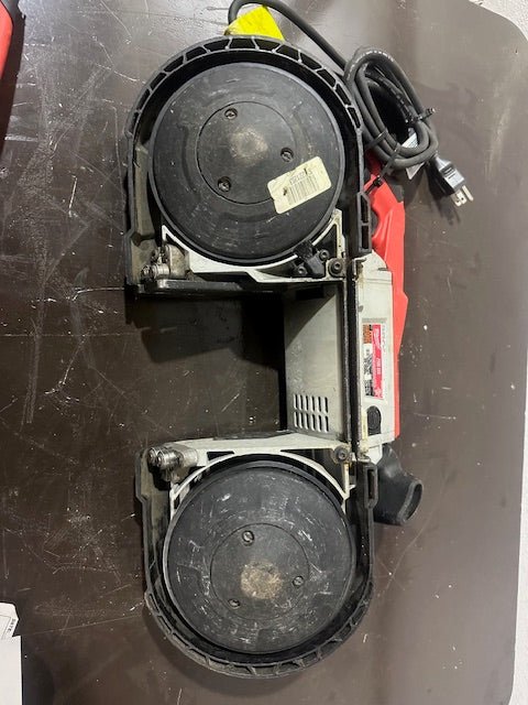 "MILWAUKEE 6332 - 20"120V DEEP CUT BAND SAW - ADJUSTABLE SPEED - Second Life - Equipment - collection_name