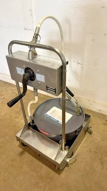 MirOil 75HD Hand Operated Fryer Oil Filter Machine on dolly - Second Life - Equipment - collection_name