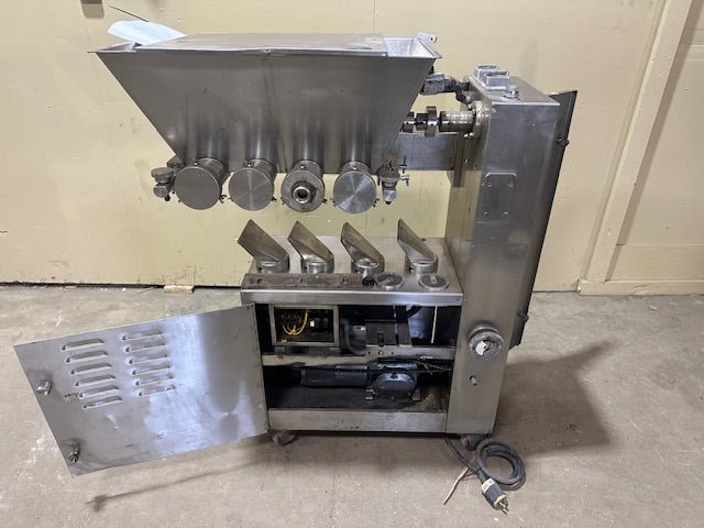 MOLINE HEAVY DUTY COMMERCIAL STAINLESS STEEL 4 HEAD PISTON DOUGH DEPOSITOR MODEL PPS - 24 - Bargains R Ours - #collection_name#