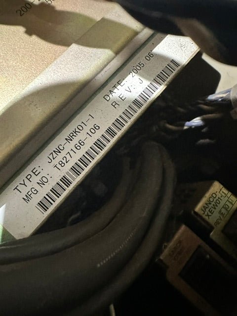 MOTOMAN NX100 CONTROLLER FOR MOTOMAN EA1400N WALL OR CEILING MOUNTED ROBOT ARM - Second Life-Equipment-collection_name
